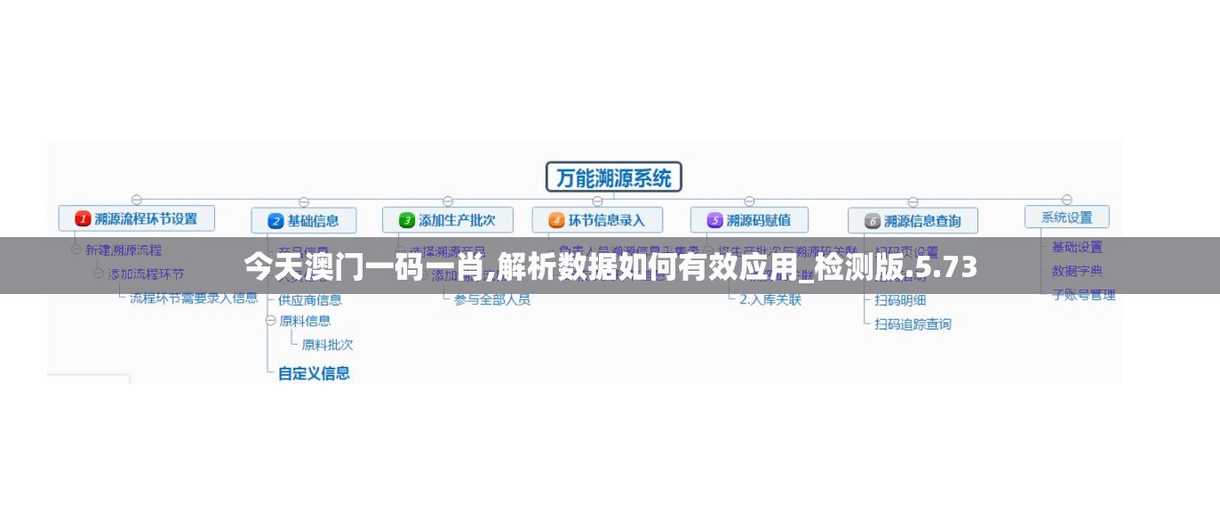今天澳门一码一肖,解析数据如何有效应用_检测版.5.73
