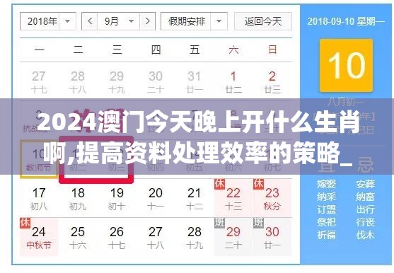 2024澳门今天晚上开什么生肖啊,提高资料处理效率的策略_冰爽型.3.215