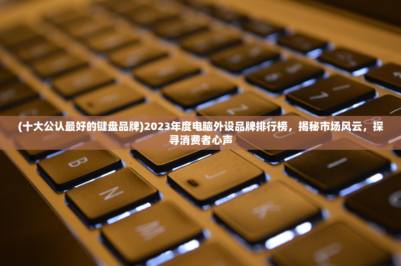 (十大公认最好的键盘品牌)2023年度电脑外设品牌排行榜，揭秘市场风云，探寻消费者心声