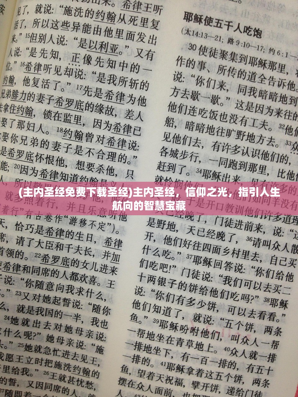 (主内圣经免费下载圣经)主内圣经，信仰之光，指引人生航向的智慧宝藏