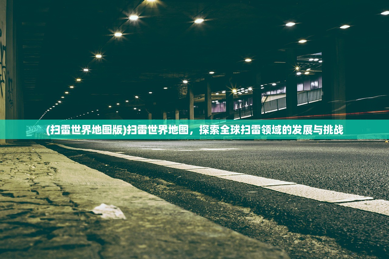 (扫雷世界地图版)扫雷世界地图，探索全球扫雷领域的发展与挑战