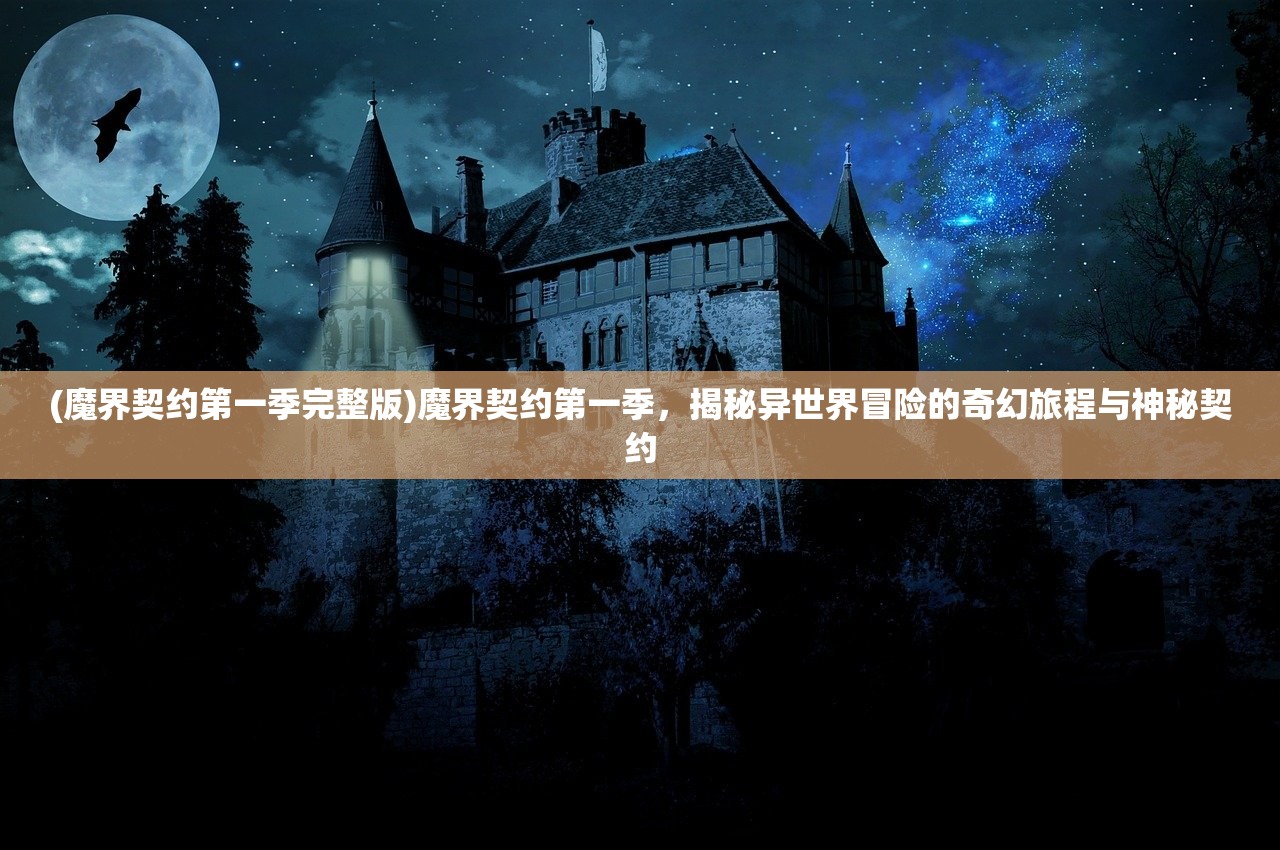 (魔界契约第一季完整版)魔界契约第一季，揭秘异世界冒险的奇幻旅程与神秘契约